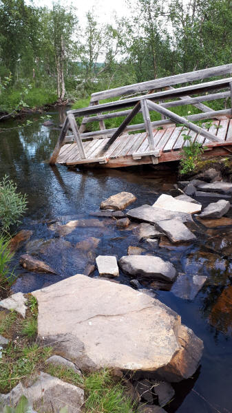 zerstörte Brücke