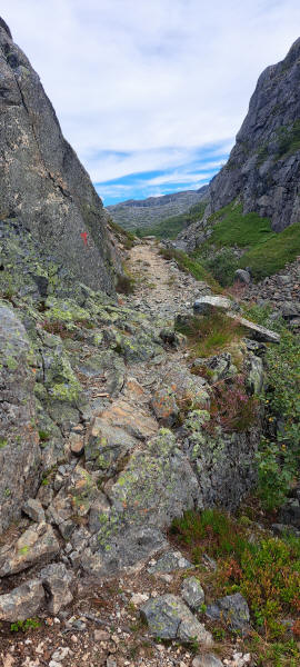 rocky trail