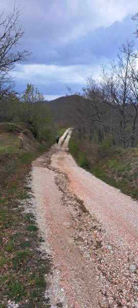 gravel road