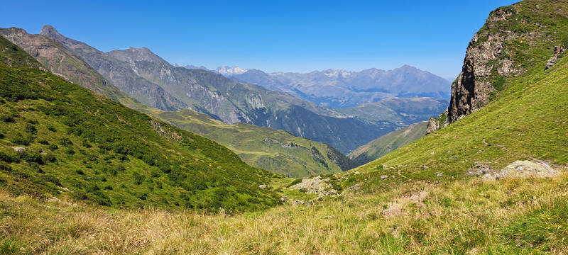 Blick vom Couret d'Esquierry