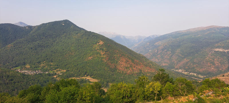 Blick zurück auf Junac