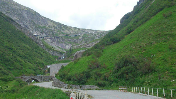 Aufstieg zum Gotthardpass