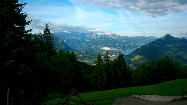 Brunnen und Vierwaldstätter See