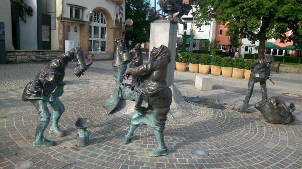 Narrenbrunnen in Singen