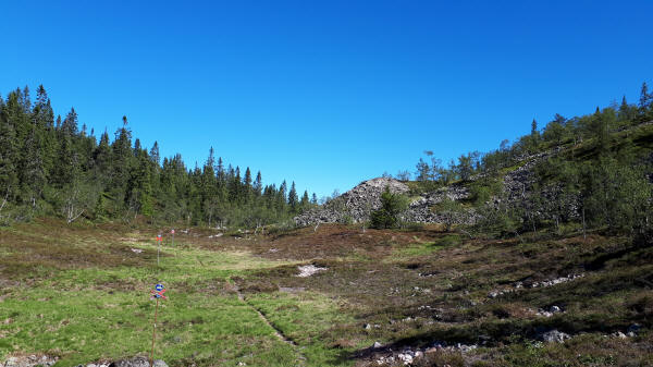 Wintermarkierung Kungsleden