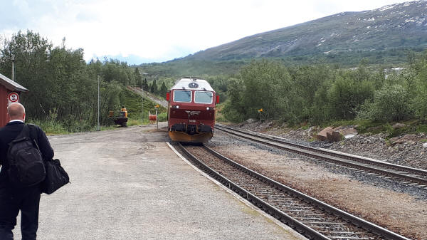 Zug nach Bodø